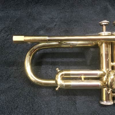 York Artist model trumpet 1955-56 - Brass Lacquer image 5