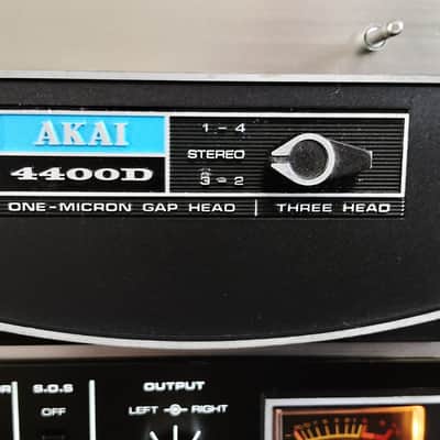 AKAI 4400D 1973 - 197✅Serviced 💥Warranty Rare Vintage Tape Recorder + 2 Reels image 4