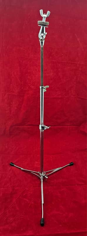 Ludwig Lightweight Series Flat Base Straight Cymbal Stand Model No. 1400 1970s-1980s - Chrome image 1