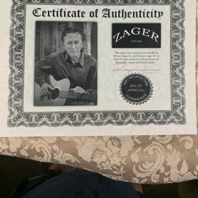 Zager Zad-80CE/N 2018 Cedar - Rosewood image 11