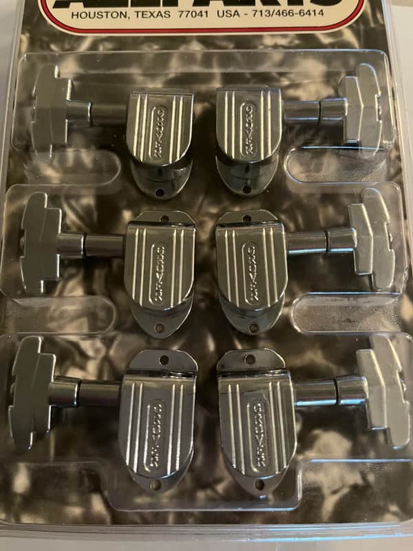 Grover Imperial 3+3 Tuning Machines - Chrome image 1