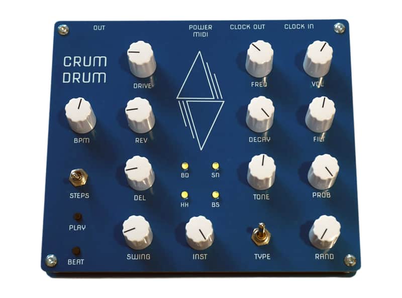 Nystrom Instruments Crum Drum 4-Voice Drum Machine image 1