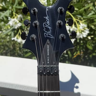 B.C. Rich WMD WARBEAST Neckthru 2007 - Korean MINT! Black/Red image 8