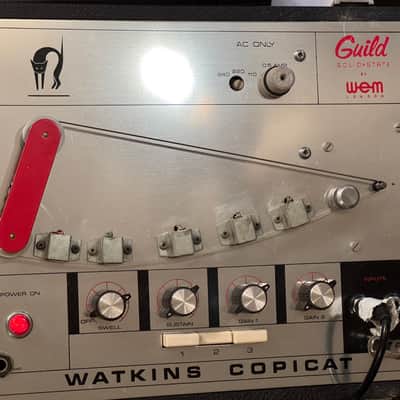 WEM Watkins Copicat Tape Echo Mid 1970s #11369 - Very good shape image 2