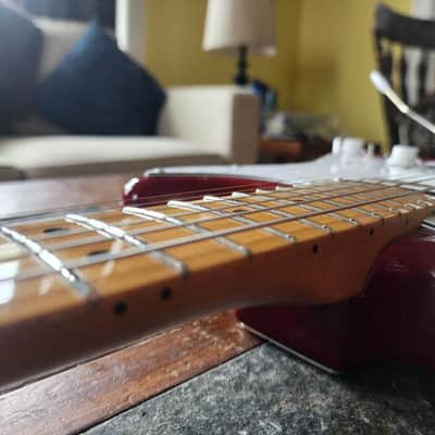 Fender Player Strat partscaster 2015 - cherry burst image 11