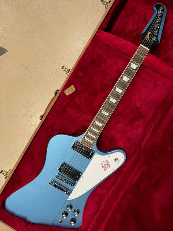 Gibson Firebird T 2017 - Pelham Blue w OHSC mint