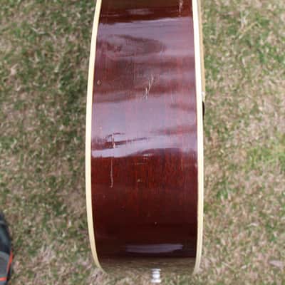 RARE Vintage 1964 Regal Model 235 Harmony Sovereign H-1260 Jumbo Acoustic Guitar W/ Case Restored! image 23