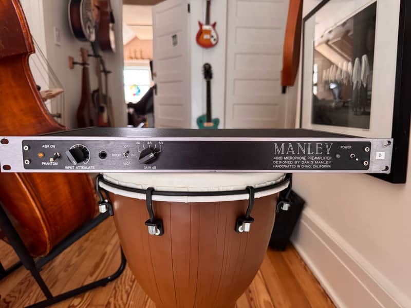 Manley Labs Mono Microphone Preamplifier 2010s image 1