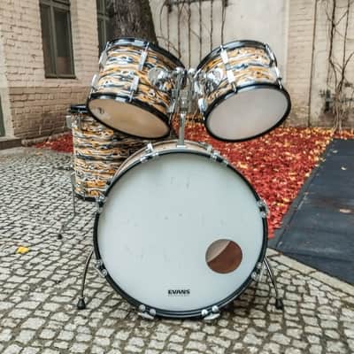 Restored Sonor Champion Vintage Drum Set 70s Pre Phonic - Vaneer image 11