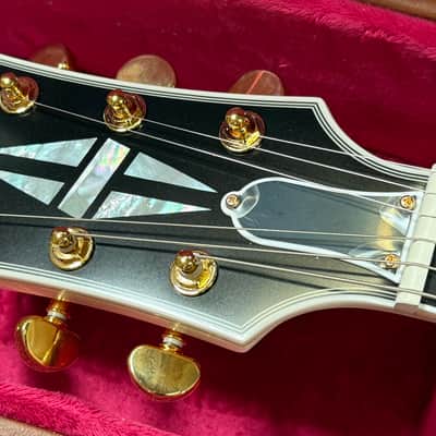 2025 Epiphone Custom Shop 1959 ES355 Classic White Satin VOS New Unplayed Auth Dlr 8lb14oz #135 image 18