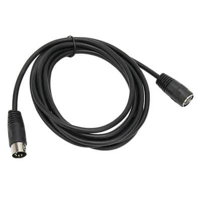 5-pin MIDI Keyboard Extension Cable, Male to Female Convenient PVC 5-pin MIDI Extension Cable for Synthesizer for MIDI Guitars image 4