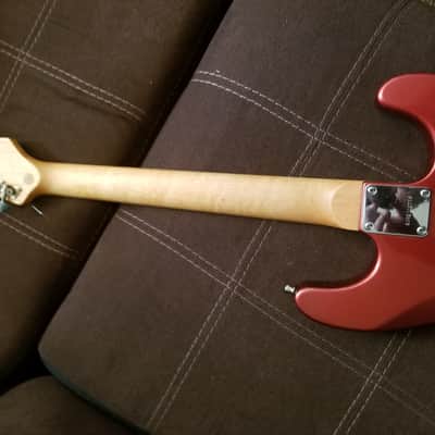 Left Handed Kramer Focus 2002 RED SPARKLE Fender USA PICKGUARD ELECTRONICS AND PICKUPS !! image 3