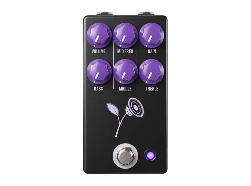 JHS Pedals Violet Distortion Pedal (Black) image 1