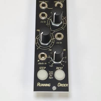 Endorphin.es Running Order Eurorack Synth Module 2020 - Present - Black image 2