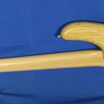 Fernandes Japan APB-4 Ash Active Electric Bass Guitar w/ Maple Fingerboard 1990's Natural Oil image 4