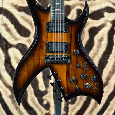 B.C. Rich Custom Shop Bich 10 2026 - Black Limba Tobacco Burst image 2