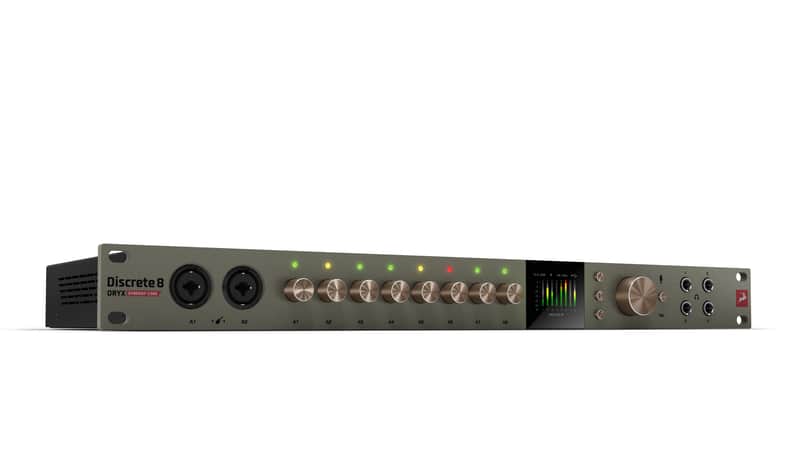 Antelope Audio Discrete 8 Oryx—Professional 8-Channel USB Audio Interface w/Class-A Mic Preamps, Low-Latency DSP FX, Word Clock I/O, Reamp & 4 Headphone Outputs – Studio Music Interface for Mac & PC image 1