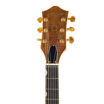 Gretsch USA Custom Shop Stephen Stern G6120-125 Chet Atkins 125th Anniversary - Transparent Orange over Gold Leaf image 5