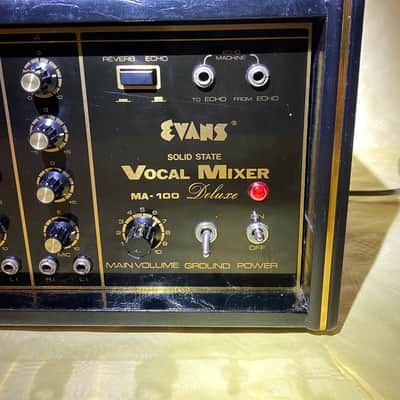Evans Vocal Mixer MA-100 Deluxe serviced (recaped!) 60s image 4