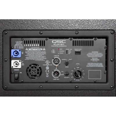 QSC KLA181-BK Subwoofers - Subwoofer line array actif 1 x 18" 1000W image 2