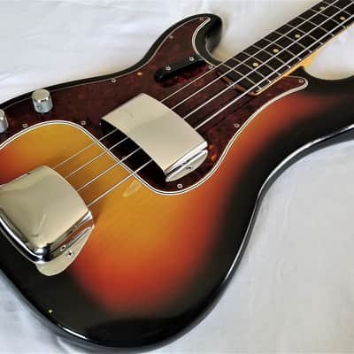 Left Handed, Lefty 1963/1964 Fender Precision Bass, 100% Original, Pre-CBS, EXC Condition! image 5