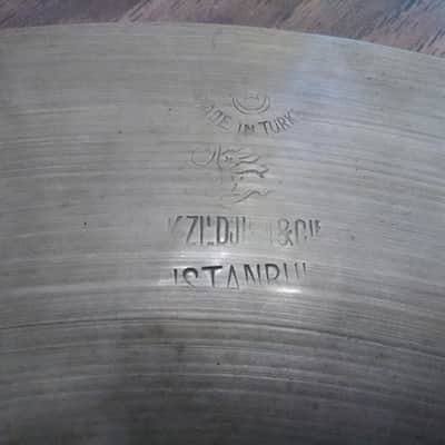 Zildjian K Istanbul Type 1 - 13" hi hat single - 1940's Paper Thin at 474 gm image 3