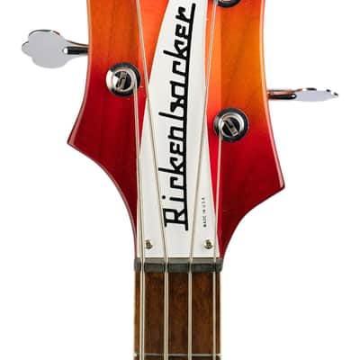 2022 Rickenbacker 4005XC Bass Fireglo w/Original Silver Tolex Case #2215727 image 5