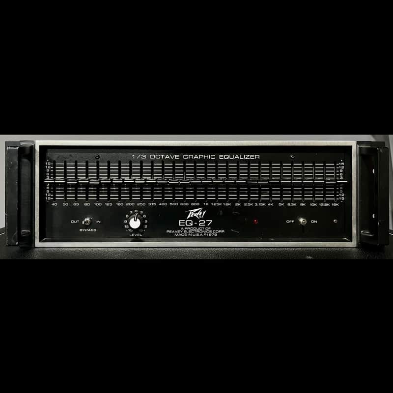 Peavey EQ-27 1/3 Octave Graphic Equalizer image 1