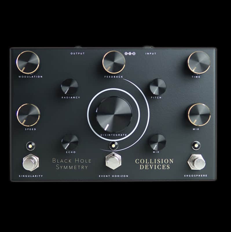 Collision Devices Black Hole Symmetry Modulated Delay / Pitch Shifted Reverb / Destruction Fuzz Guitar Pedal image 1