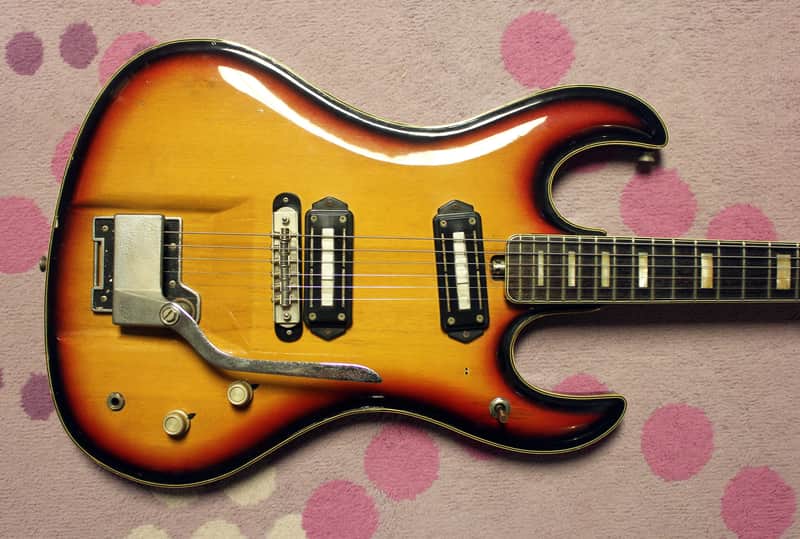 1967 Teisco DG-67 Vintage Japan Very Rare Model! image 1