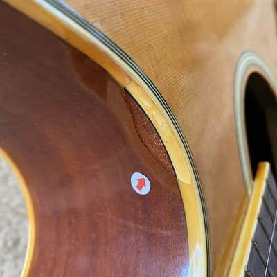 Sakura 40 Inch Acoustic Guitar, Mahogany Body and Neck, Rosewood Fingerboard image 13