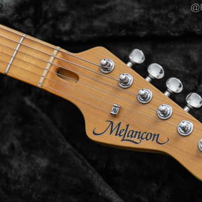 2005 Melancon Pro Artist T Telecaster in Transparent White. 6.6lbs image 10