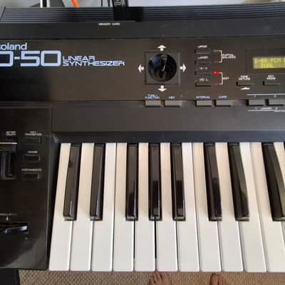 Roland D-50 61-Key Linear Synthesizer 1987 - 1992 - Black