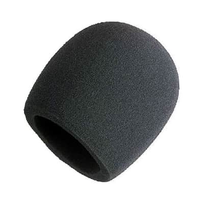 Shure A58WS-BLK Foam Windscreen for Shure "Ball-type" Microphones image 2