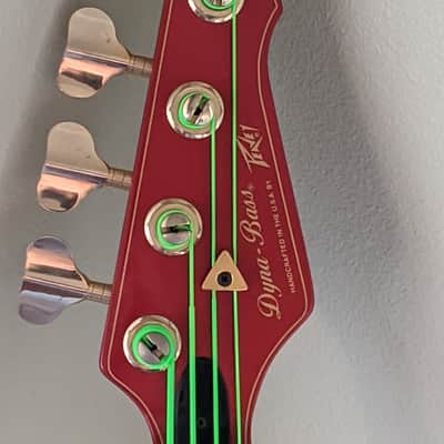 Peavey Dyna-bass 1986 Candy Apple Red image 6