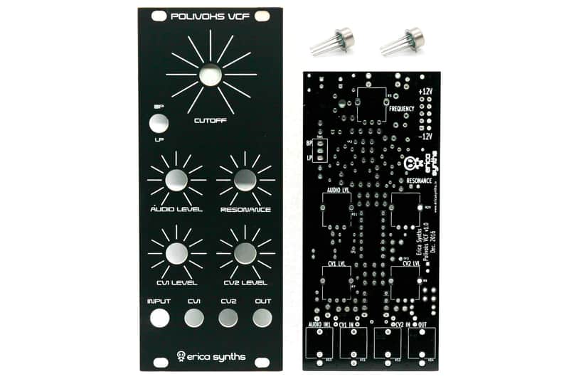 Erica Synths Polivoks VCF II PCB, Panel and ICs image 1