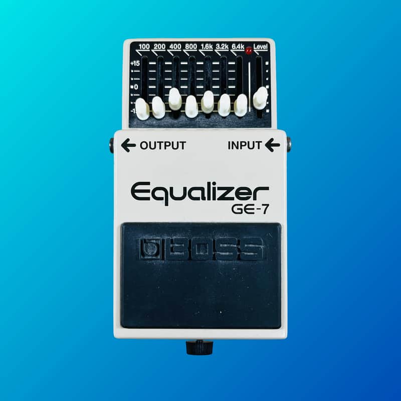 Boss GE-7 Equalizer (Black or Silver Label) 1997 - Present Grey
