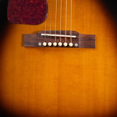 Epiphone J-45 Standard Acoustic/Electric Guitar - Vintage Sunburst with Gig Bag image 11
