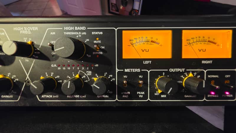Drawmer 1973 Three Band Stereo FET Compressor 2022 - Present - Black image 1