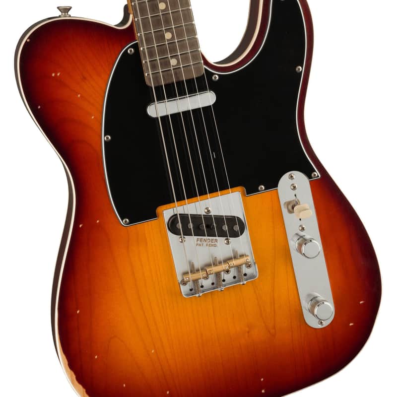 Fender Jason Isbell Signature Custom Road Worn Telecaster - 3-color Chocolate Burst image 1