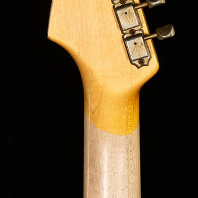 Fender Custom Shop Michael Landau Signature 1963 Stratocaster, Round-Laminated Rosewood, Fiesta Red over 3-Color Sunburst (327) image 6