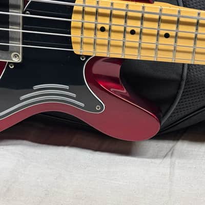Sandberg Florence 30" Short Scale 4-string Bass with Gig Bag 2020s - Ruby Red image 5