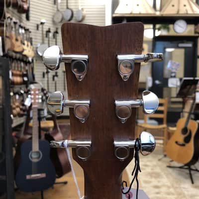 Yamaha FG800J Solid Top Dreadnought Acoustic Guitar Natural image 8