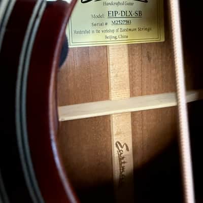 Eastman E1P-DLX-SB, Sunburst #583 W/ Free Shipping & Gig Bag image 8