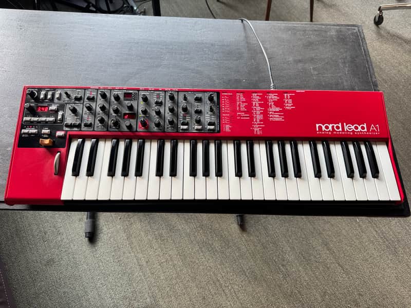 Nord Lead A1 49-Key 26-voice Polyphonic Synthesizer 2014 - 2022 - Red image 1