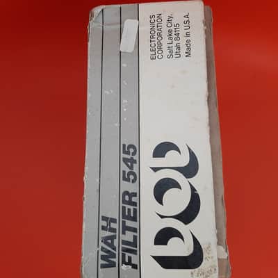 Box Only DOD 545 WAH FILTER image 4