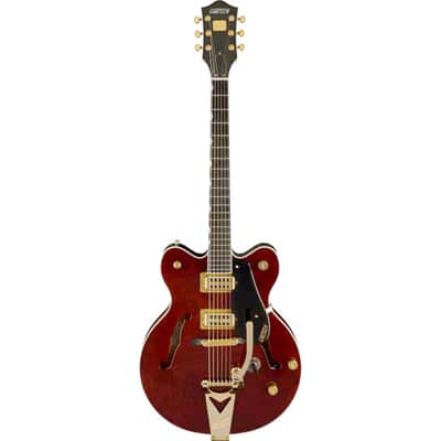 Gretsch Limited Edition Abbey Road Studiomatic Hollow Body with Bigsby and Gold Hardware, Ebony Fingerboard, Classic Walnut Stain image 16