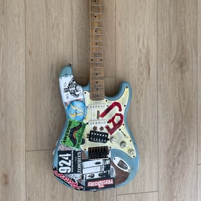 Billie Joe Armstrong "Blue" Guitar Replica image 1