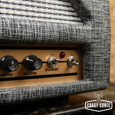 Supro 1696RTH Black Magick Reverb 25-Watt Guitar Amp Head image 6