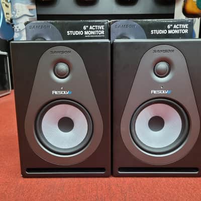 Samson Resolv SE6 2-Way Active 6" Sudio Reference Monitor (Pair) 2010s - Black image 2